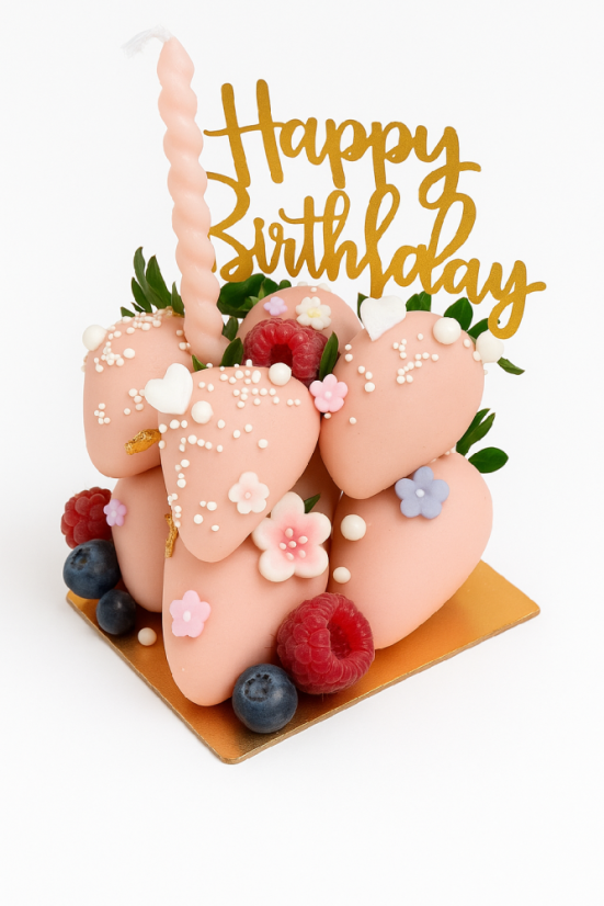 Růžová čokoláda