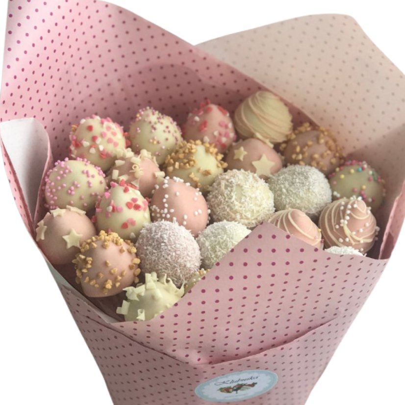 Kytice „Něžnost“ - Kytice velikost: 27 jahod v čokoládě