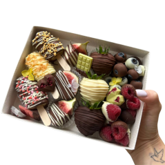 Krabice „Mix ovoce v čokoládě“