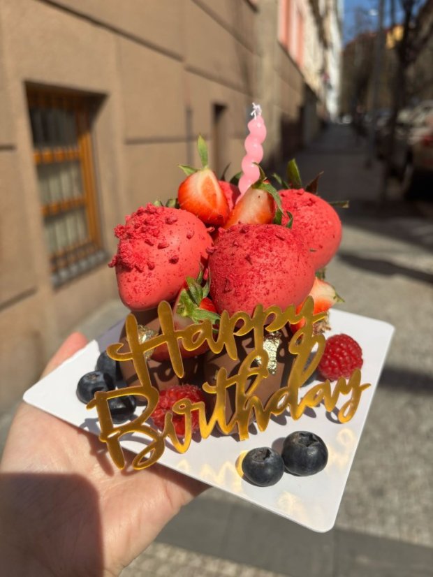 Mléčná a růžová čokoláda